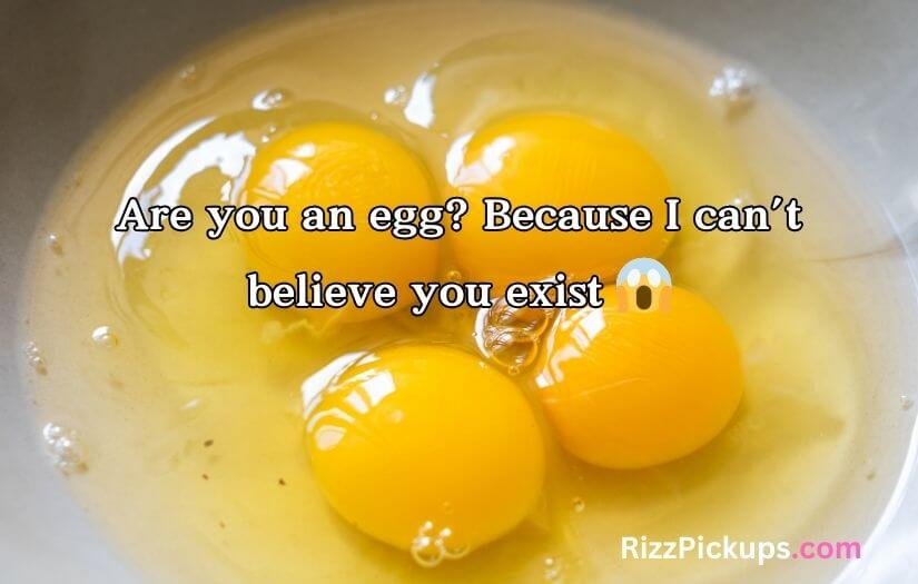 Egg Pick Up Lines