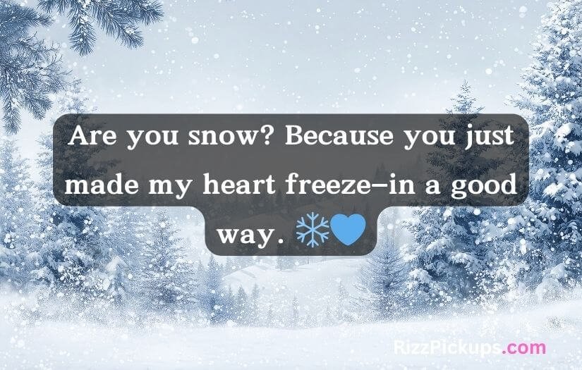 Weather Pick Up Lines
