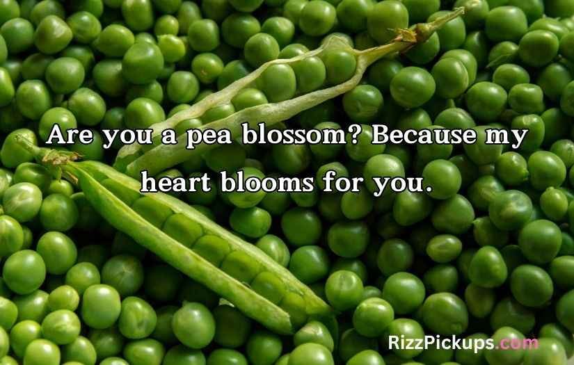 Pea Pickup Lines