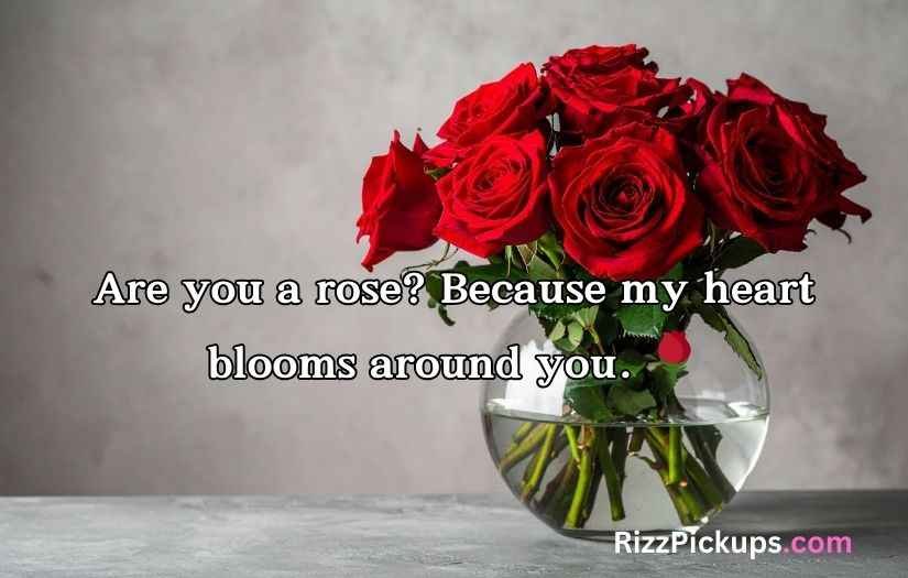 Flower Pick Up Lines