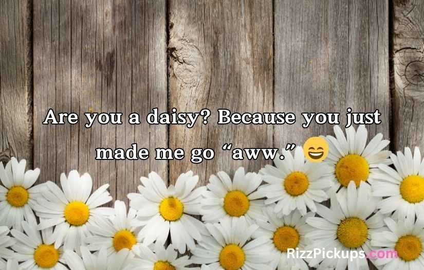 Flower Pick Up Lines
