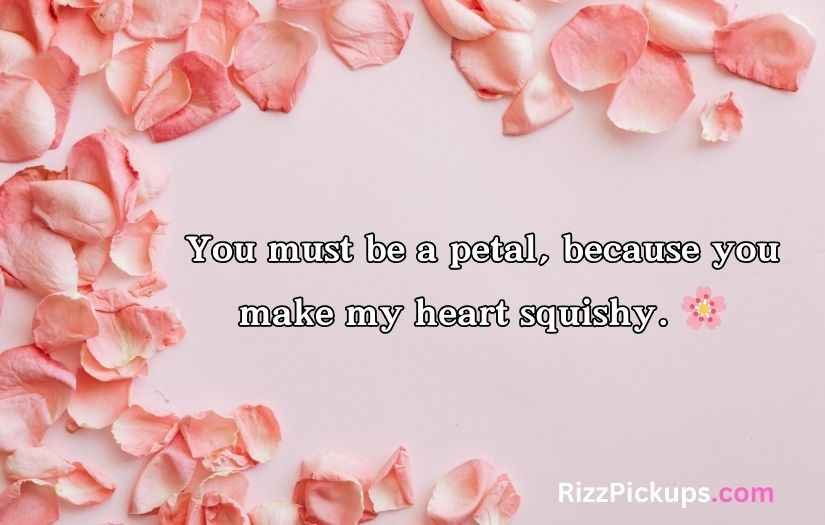 Flower Pick Up Lines