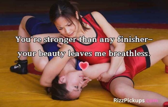 Wrestling Pick Up Lines Wrestling Pick Up Lines