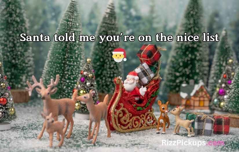 Christmas Pickup Lines
