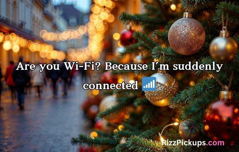 Christmas Pickup Lines