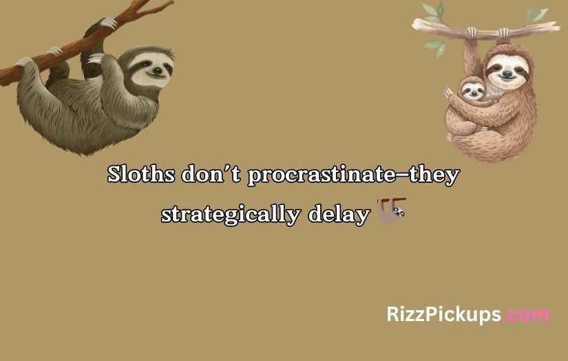 Sloth Puns