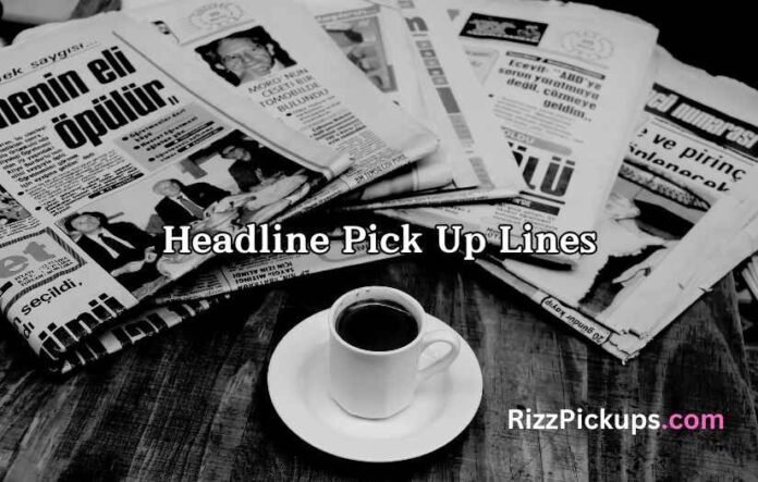 Headline Pick Up Lines