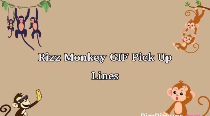 Rizz Monkey GIF Pick Up Lines Rizz Monkey GIF Pick Up Lines