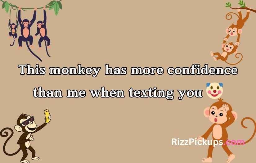 Rizz Monkey GIF Pick Up Lines