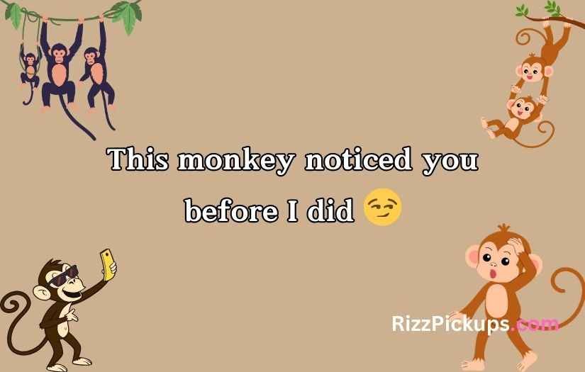 Rizz Monkey GIF Pick Up Lines