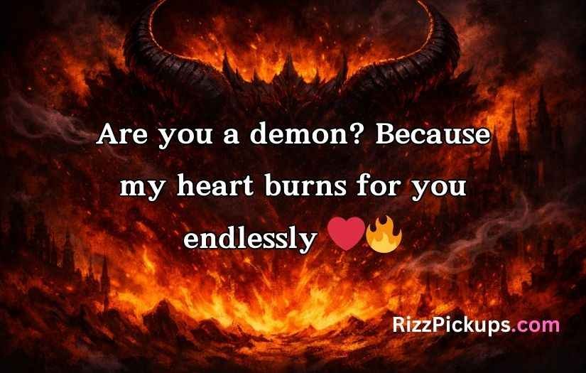 Demon Pick Up Lines
