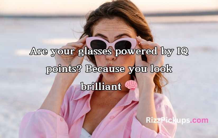 Glasses Pick Up Lines