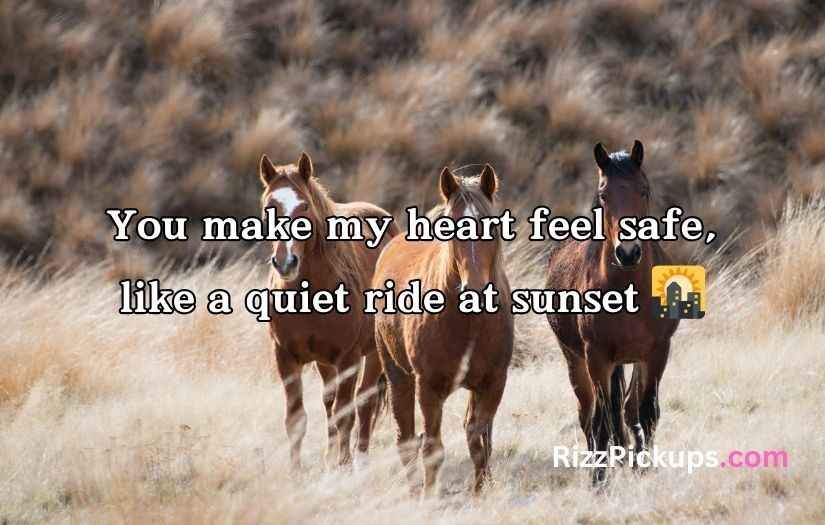 Horse Pick Up Lines
