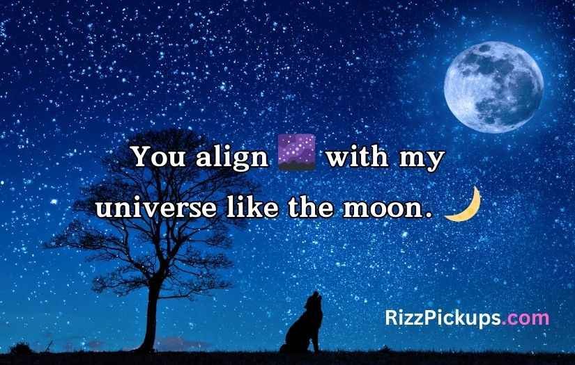 Moon Pick Up Lines