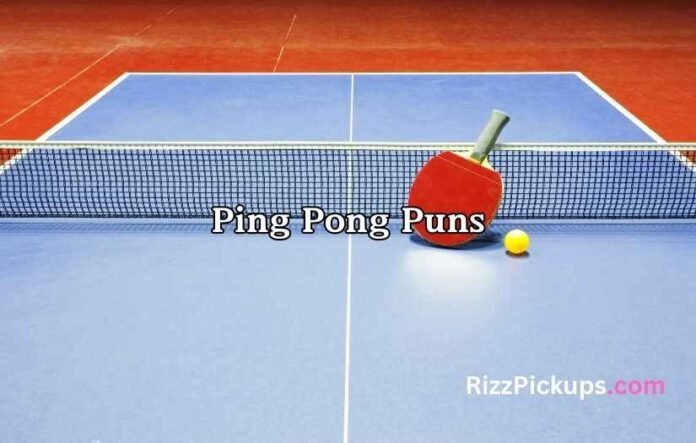 Ping Pong Puns Ping Pong Puns