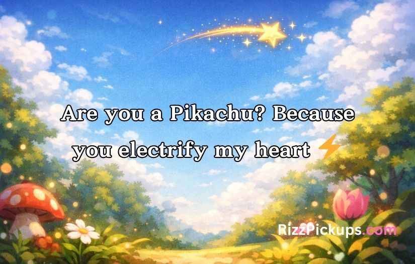 Pokémon Pickup Line
