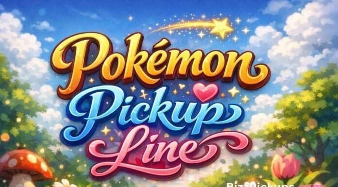 Pokémon Pickup Line Pokémon Pickup Line