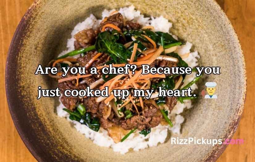 Scrumptious Food Pick-Up Lines