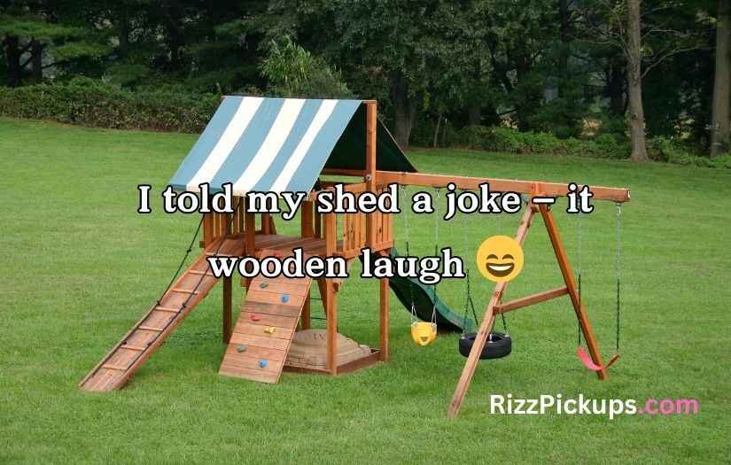 Shed Jokes & Puns