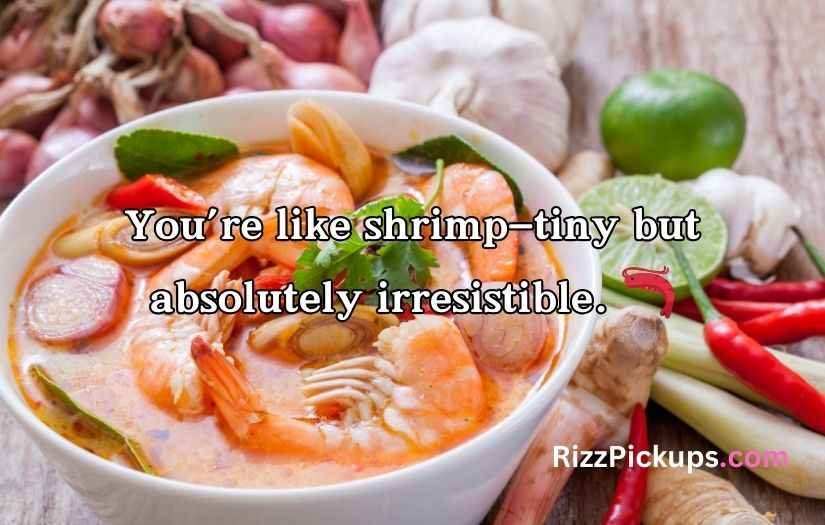 Shrimp Pickup Lines