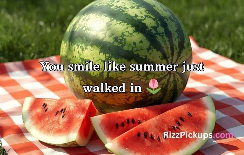 Watermelon Pick Up Lines