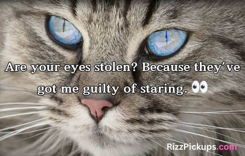 Blue Eyes Pick Up Lines