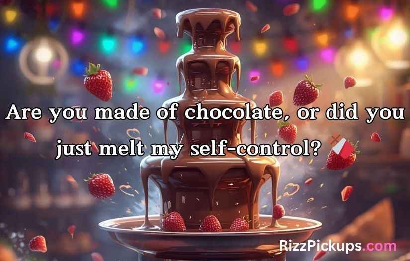 Chocolate Pick Up Lines