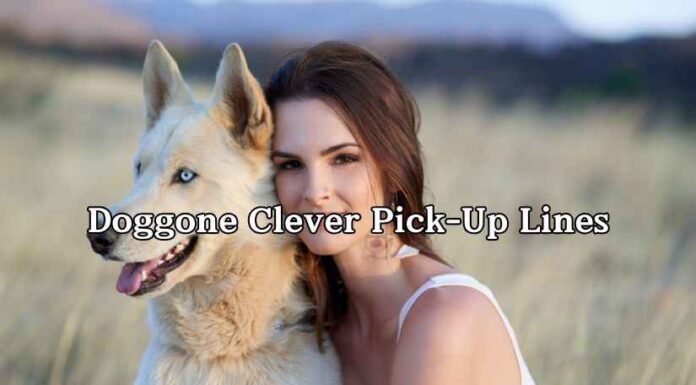 Doggone Clever Pick-Up Lines Doggone Clever Pick-Up Lines