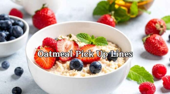 Oatmeal Pick Up Lines Oatmeal Pick Up Lines