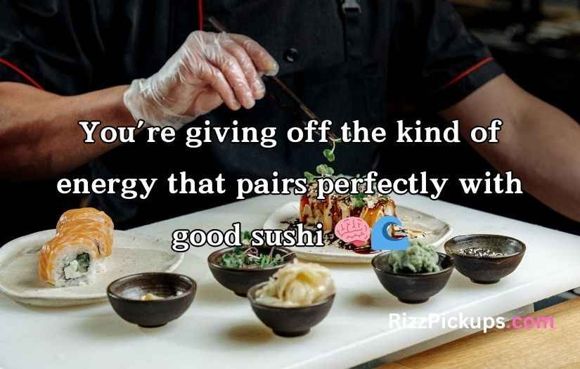 Sushi Rizz Lines & Pick Up Lines