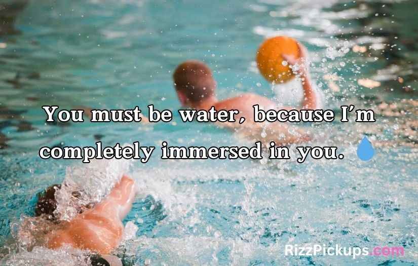 Water Polo Pick Up Lines