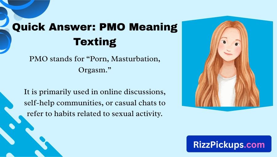PMO Meaning Texting