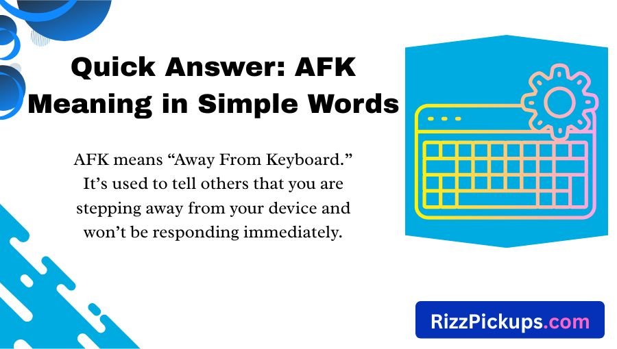 AFK Meaning