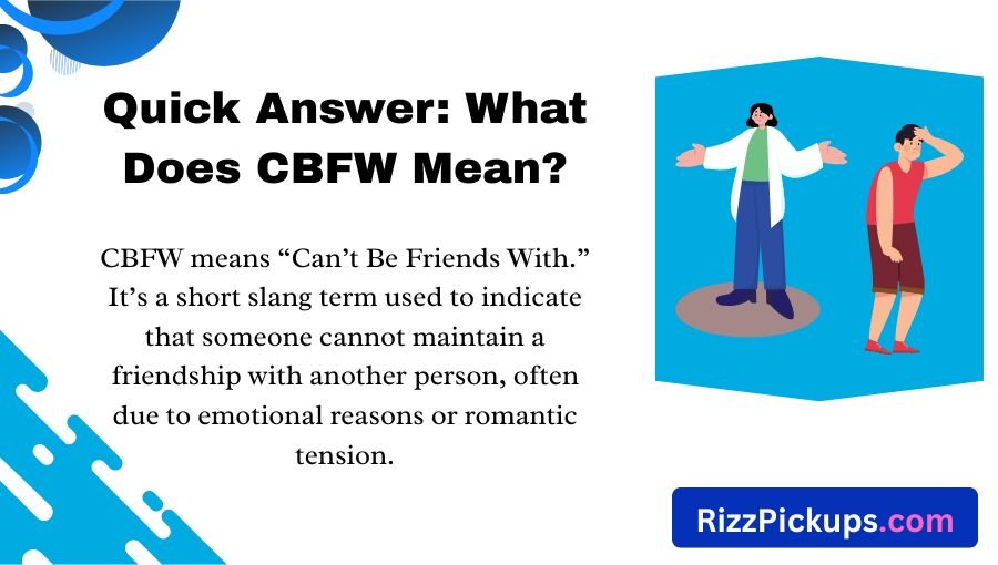 CBFW Slang Meaning