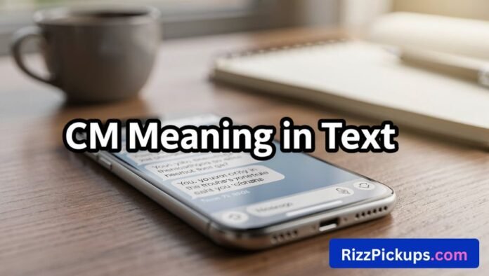CM Meaning in Text
