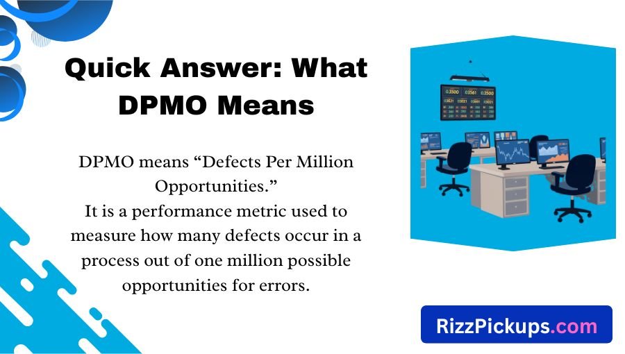 DPMO Meaning Explained