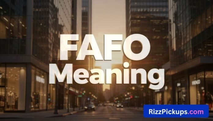 FAFO Meaning