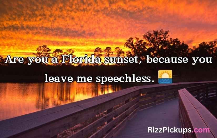 Florida Pick Up Lines
