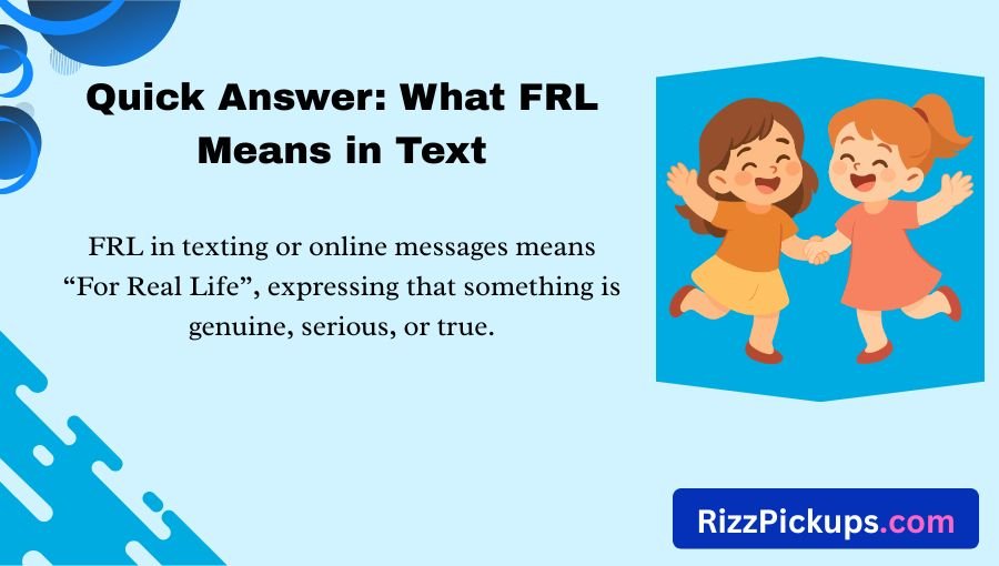 FRL Meaning in Text