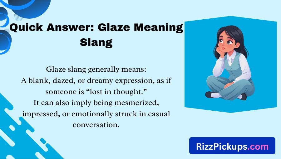 Glaze Meaning Slang