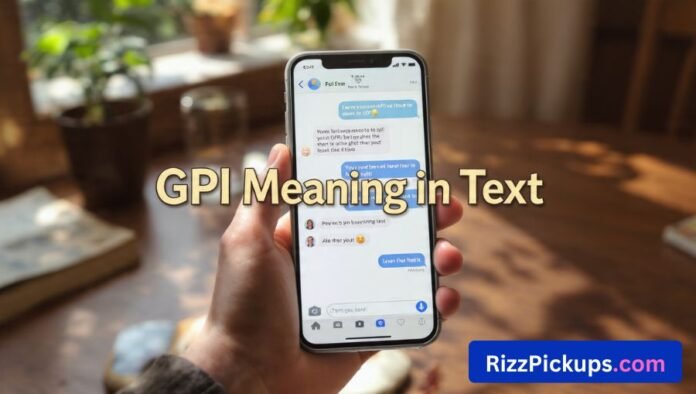 GPI Meaning in Text