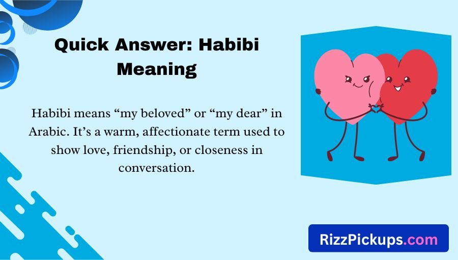 Habibi Meaning
