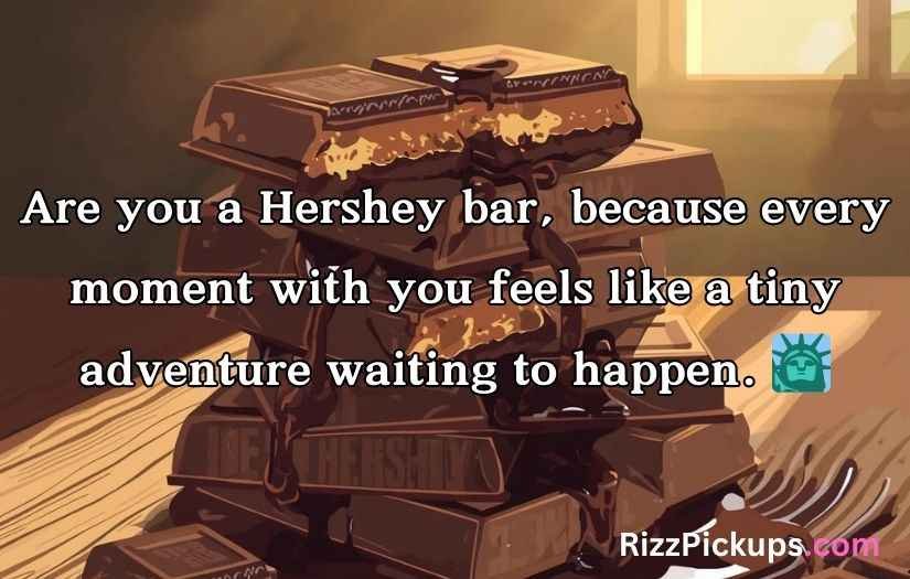 Hershey Pick Up Lines