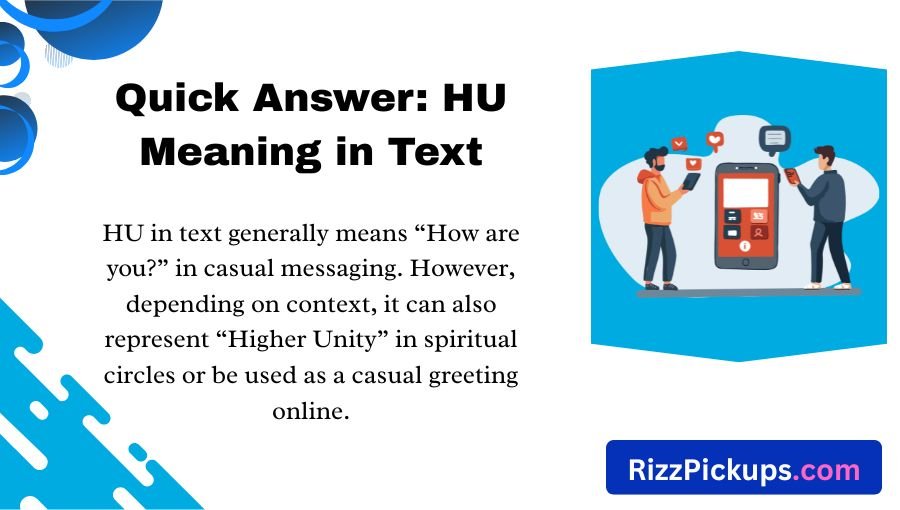 HU Meaning in Text