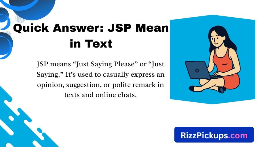 JSP Mean in Text