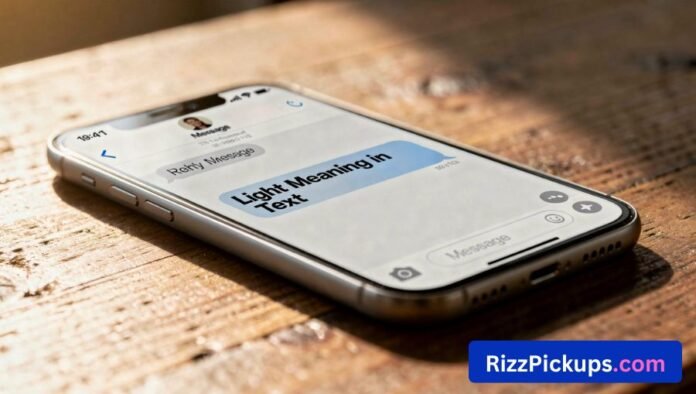 Lght Meaning in Text