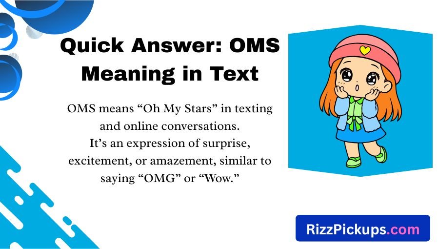 OMS Meaning in Text
