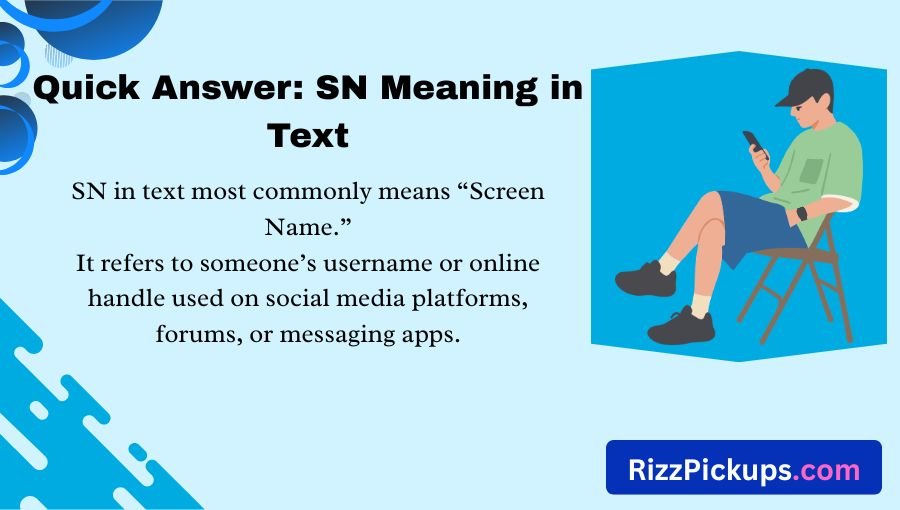 SN Meaning in Text