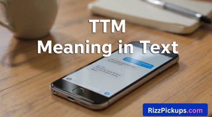 TTM Meaning in Text TTM Meaning in Text