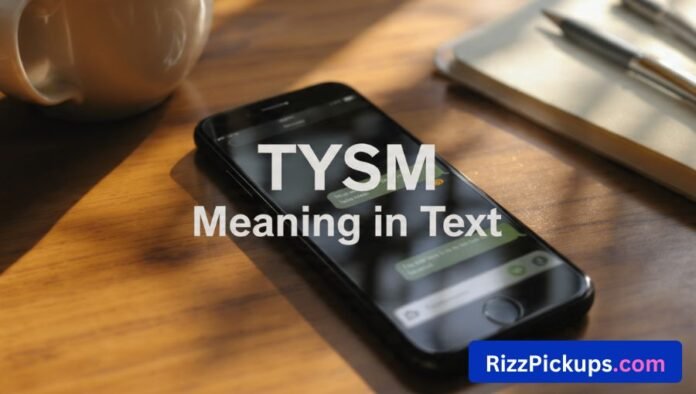 TYSM Meaning in Text